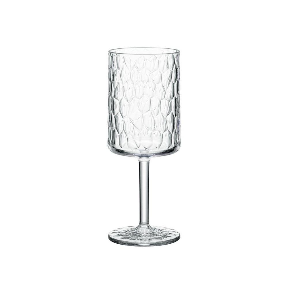 JC002-290.jpg ROCO - GLAM POLYCARBONATE COLUMNAR WINE GLASS 6.8 x 18.3 CM / 290 ML - Image 1