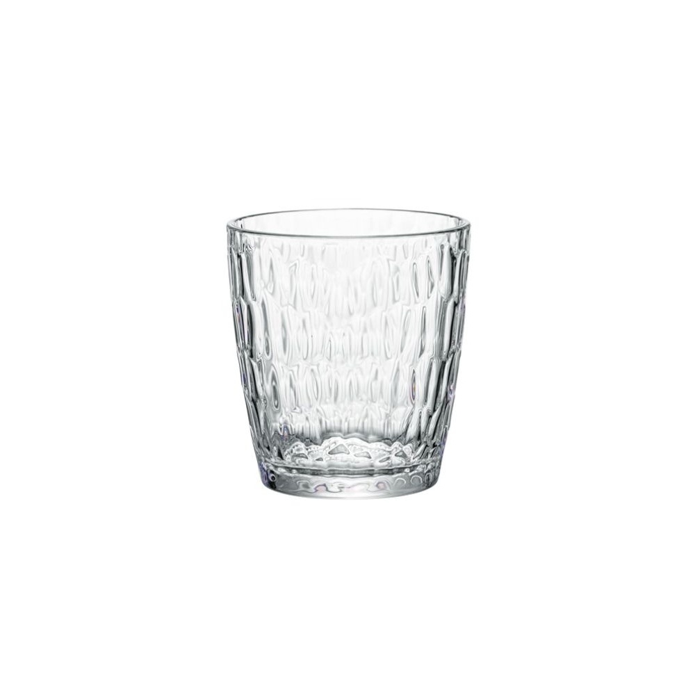 JC002-330.jpg ROCO - GLAM POLYCARBONATE COLUMNAR DOF GLASS 8.5 x 9.2 CM / 330 ML - Image 1