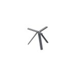 LEONE - METAL STAND COATED GREY 15 x 15 CM