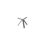 LEONE - METAL STAND COATED GREY 10 x 10 CM