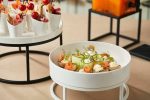 LEONE - BLACK IRON BUFFET STAND ROUND 32 x 16 CM - Image 2