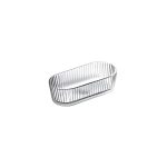 LEONE - GLASS BOWL OVAL 17 x 7.8 x 5 CM / 400 ML