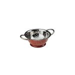 LEONE - COLANDER ST/ST RED 18 CM