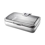 BUFFET CHOICE - HYDRAULIC CHAFING DISH GN 1/1 INDUCTION READY INOX 18/10