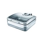 BUFFET CHOICE - HYDRAULIC CHAFING DISH GN 2/3 INDUCTION READY INOX 18/10