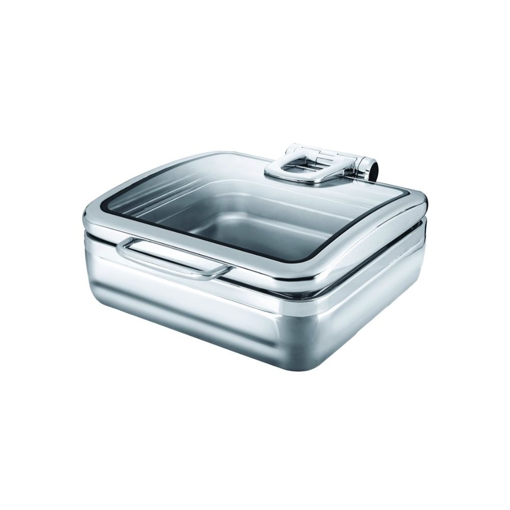 UB-5682-A.jpg BUFFET CHOICE - HYDRAULIC CHAFING DISH GN 2/3 INDUCTION READY INOX 18/10 - Image 1