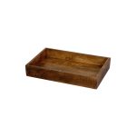BUFFET CHOICE - BUFFET PRESENTATION TRAY MANGO WOOD 30 x 20 x 5 CM