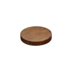 BUFFET CHOICE - MANGO WOODEN ROUND PLATE 15 CM