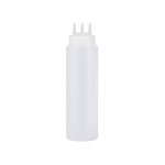 NOV - THREE HEAD SQUEEZE BOTTLE CLEAR 720 ML