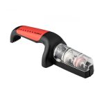 GLOBAL - MINOSHARP PLUS CERAMIC 2-STAGE SHARPENER BLACK/RED 440/BR