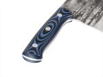 SAMURA - BLUE HANDLE CLEAVER MAD BULL 14.5 CM 59 HRC SMB-0041 - Image 4
