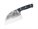 SAMURA - BLUE HANDLE CLEAVER MAD BULL 14.5 CM 59 HRC SMB-0041 - Image 6