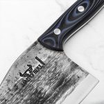 SAMURA - BLUE HANDLE CLEAVER MAD BULL 14.5 CM 59 HRC SMB-0041 - Image 8