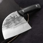 SAMURA - BLACK HANDLE CLEAVER MAD BULL 14.5 CM 59 HRC SMB-0041B - Image 2