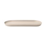 BLIM PLUS - PAESTUM MINERVA PP OVAL TRAY MOCHA 51 x 20.5 x 3 CM