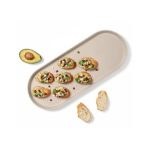 BLIM PLUS - PAESTUM MINERVA PP OVAL TRAY MOCHA 51 x 20.5 x 3 CM - Image 2