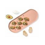 BLIM PLUS - PAESTUM MINERVA PP OVAL TRAY APRICOT 51 x 20.5 x 3 CM - Image 2
