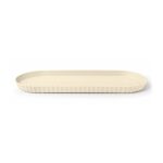 BLIM PLUS - PAESTUM MINERVA PP OVAL TRAY CREAM 51 x 20.5 x 3 CM
