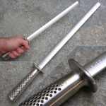 GLOBAL - DIAMOND SHARPENING STEEL 30 CM G-39/B - Image 2