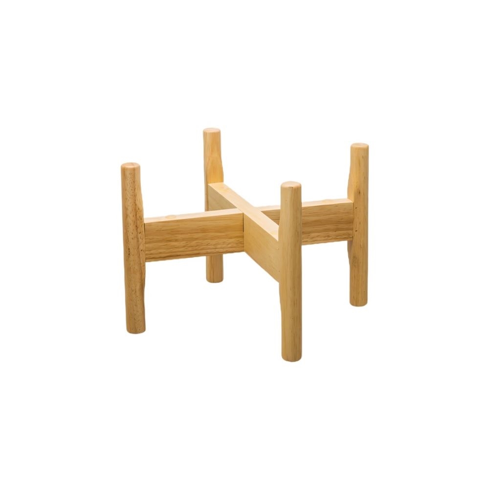 GZ1010D.jpg MORLEOS - WOODEN BASE FOR BEVERAGE DISPENSER GZ1003-6400A / 26 x 26 x 20 CM - Image 1