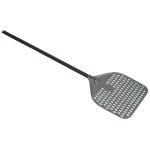 TOMGAST - PIZZA PEEL RECTANGULAR 30 x 30 CM PERFORATED HANDLE 90 CM - Image 2
