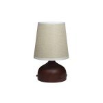 STYLE - PRAGUE LAMP BROWN 12 x 20 CM