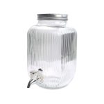 COK - GLASS DISPENSER 4 L WITH SILVER LID