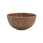 TOPGRES - STONEWARE BUFFET BOWL 23 x 11 CM BROWN STONE 10610