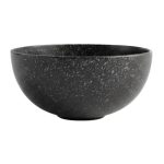 TOPGRES - STONEWARE BUFFET BOWL 30 x 14 CM ANTHRACITE STONE 10613