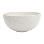TOPGRES - STONEWARE BUFFET BOWL 30 x 14 CM WHITE STONE 10616