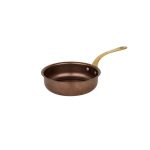 GTSA - SERVING PAN MATT COPPER WITH BRONZE HANDLE 13.5 x 3.8 CM
