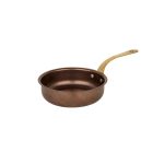 GTSA - SERVING PAN MATT COPPER WITH BRONZE HANDLE 15.5 x 4 CM