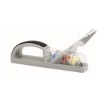 GLOBAL - MINOSHARP PLUS CERAMIC 3-STAGE SHARPENER GREY/BLACK 550/GB - Image 2