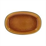 TOGNANA - PETRA MUSTARD OVAL PLATTER 30 x 20 x 2 CM AZ020298627