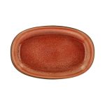 TOGNANA - PETRA BRICK OVAL PLATTER 30 x 20 x 2 CM AZ020298629