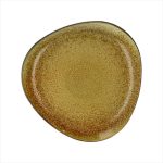 TOGNANA - PETRA MUSTARD TRILOGY TRIANGULAR DINNER PLATE 27 x 27 x 2 CM TY000278627