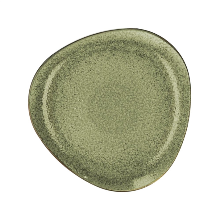 8056444546101.jpg TOGNANA - PETRA TAUPE TRILOGY TRIANGULAR DINNER PLATE 27 x 27 x 2 CM TY000278630 - Image 1