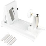 BENRINER - PROFESSIONAL JAPANESE SPIRALIZER HORIZONTAL TYPE PLASTIC WHITE WITH 3 ST/ST BLADES
