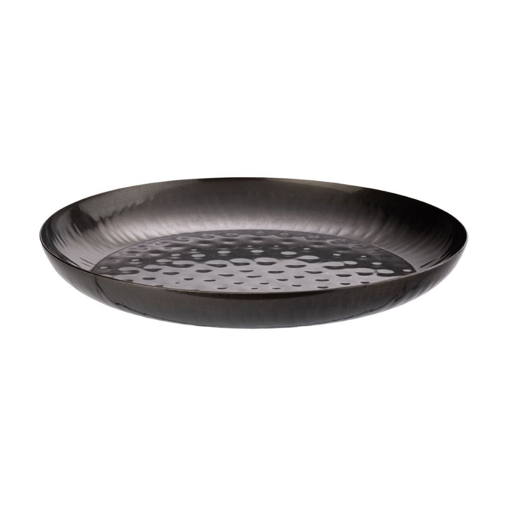F91517.jpg UTOPIA - VINTAGE BLACK SEAFOOD TOWER SERVING BOWL 35 x 5 CM - Image 1