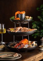UTOPIA - VINTAGE BLACK SEAFOOD TOWER SERVING BOWL 35 x 5 CM - Image 2