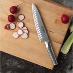 GLOBAL - G SERIES FLUTED CHEFS KNIFE 18 CM - Image 3