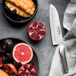 GLOBAL - G SERIES FLUTED SANTOKU KNIFE 18 CM - Image 3