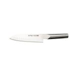 GLOBAL - UKON SERIES FLUTED SANTOKU KNIFE 18.5 CM