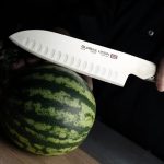 GLOBAL - UKON SERIES FLUTED SANTOKU KNIFE 18.5 CM - Image 2