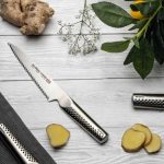 GLOBAL - UKON SERIES UTILITY KNIFE SERRATED 15 CM - Image 2