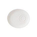 BONNA - LIORA RIPPLE OVAL SAUCER FOR CUPS 20 x 17 CM