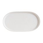 BONNA - LIORA RIPPLE OVAL PLATTER 33 x 18 CM