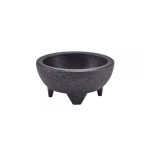 GENWARE - MEXICAN MORTAR BOWL POLYPROPYLENE BLACK 13 x 6.2 CM / 280 ML