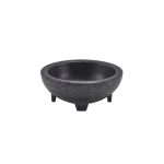 GENWARE - MEXICAN MORTAR BOWL POLYPROPYLENE BLACK 10.1 x 4 CM / 110 ML