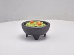 GENWARE - MEXICAN MORTAR BOWL POLYPROPYLENE BLACK 10.1 x 4 CM / 110 ML - Image 3